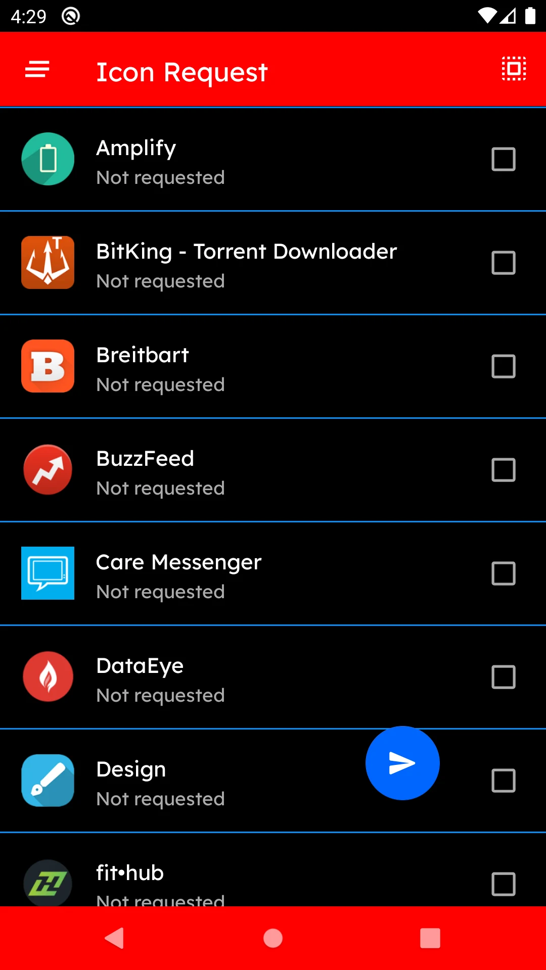 3D Cyan Icon Pack screenshot
